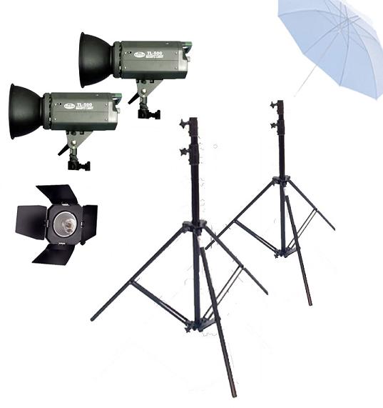 Deul Digital Quartz Lights & Stands Kit