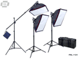 PBL Triple QL1000  Photography - vidoe halogen Lighting kit